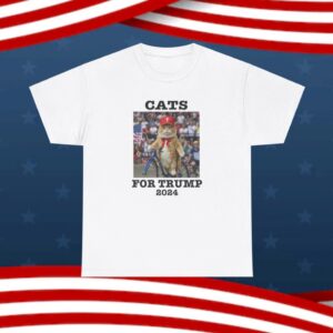 Cats For Trump 2024 Shirt