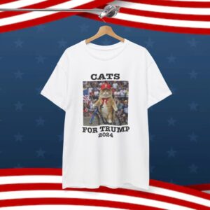 Cats For Trump 2024 Shirt