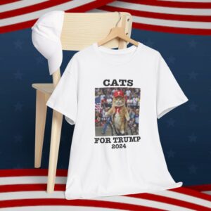 Cats For Trump 2024 Shirt