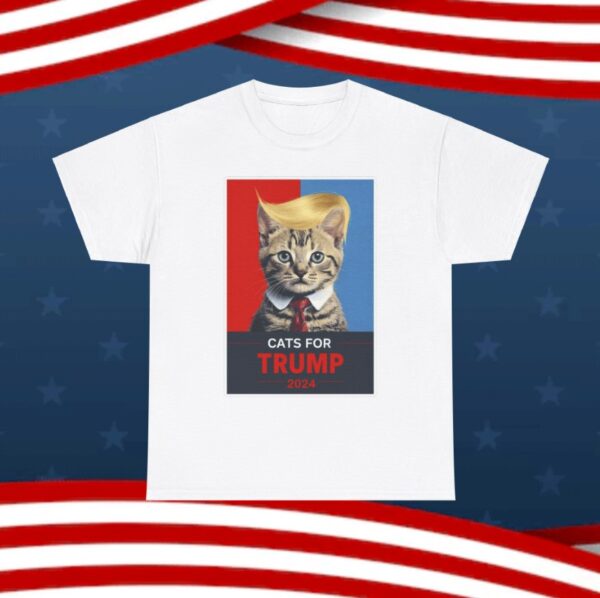 Cats For Trump 2024 Unisex T-Shirt