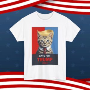 Cats For Trump 2024 Unisex T-Shirt