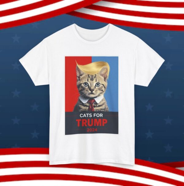 Cats For Trump 2024 Unisex T-Shirt