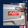 Cats For Trump Car Magnet, Make Pets Safe Again 2024 Magnet Sticker