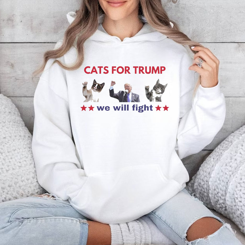 Cats For Trump Shirt, Cat Lovers Donald Trump Shirt