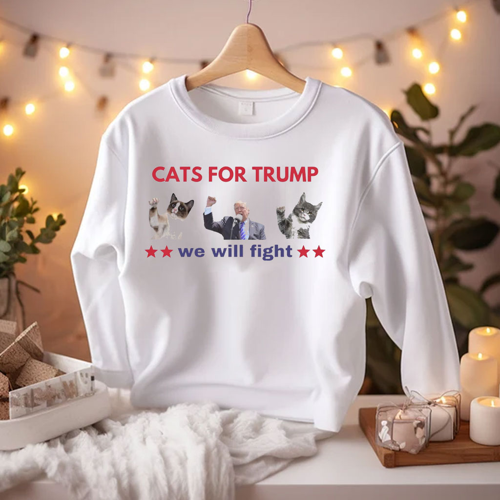 Cats For Trump Shirt, Cat Lovers Donald Trump Shirt