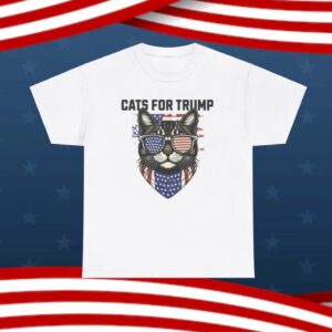 Cats For Trump Shirt, Funny Cat Trump Shirt