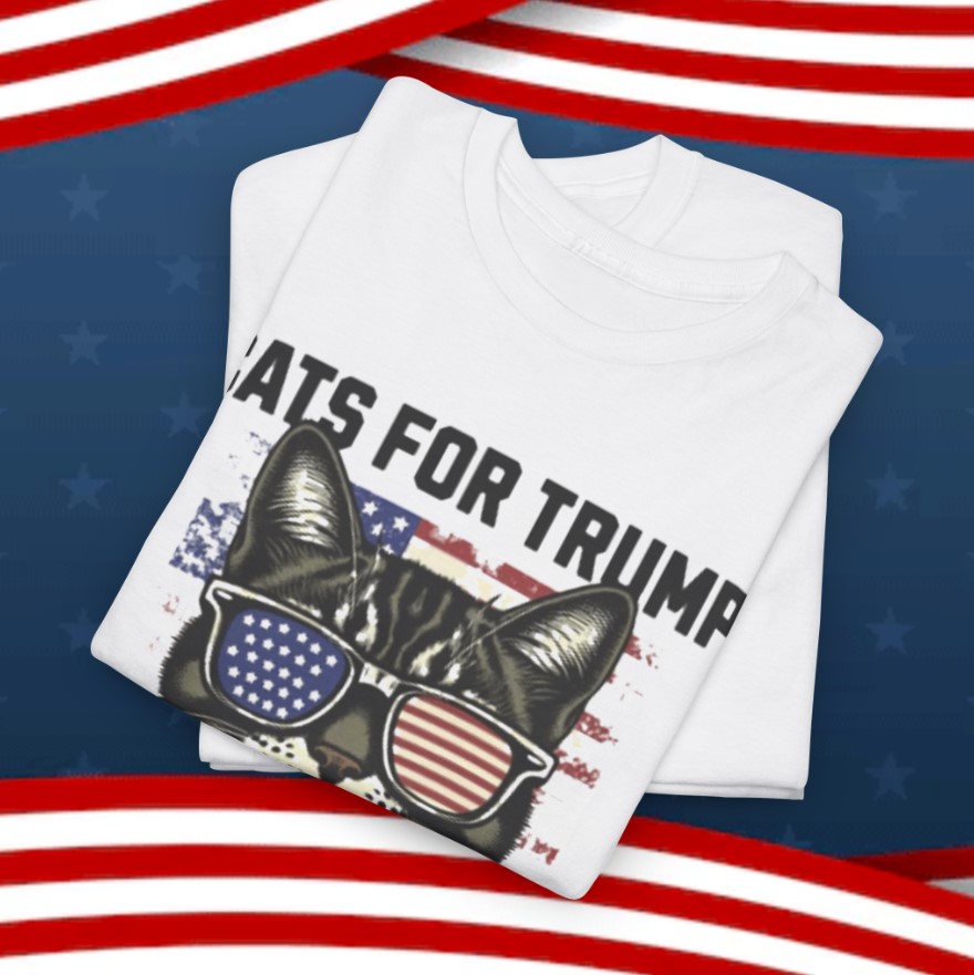Cats For Trump Shirt, Funny Cat Trump Shirt