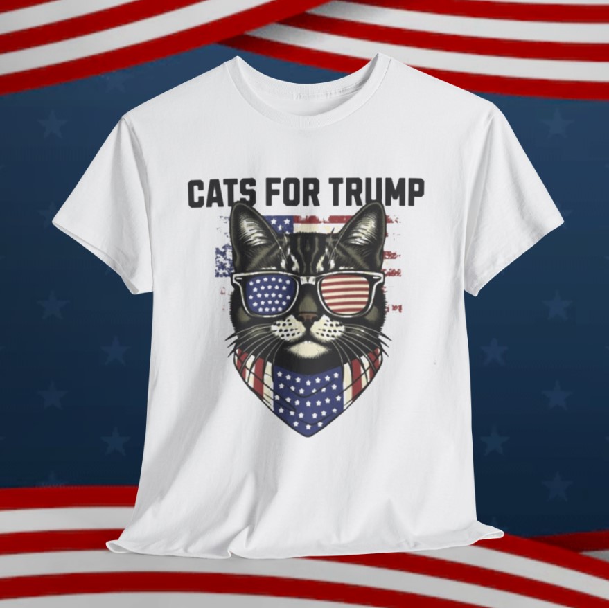 Cats For Trump Shirt, Funny Cat Trump Shirt