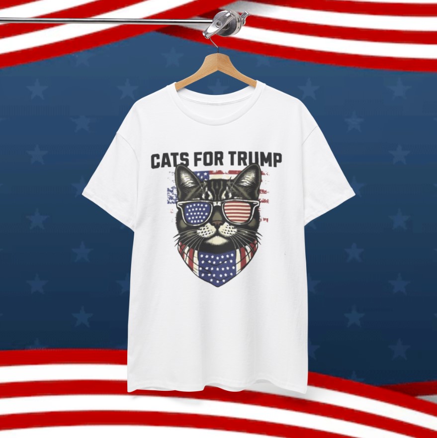 Cats For Trump Shirt, Funny Cat Trump Shirt