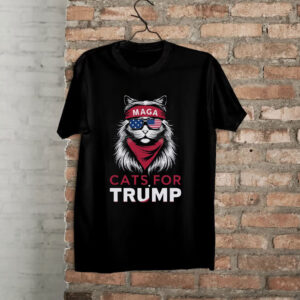 Cats For Trump T-Shirt, MAGA 2024 Shirt