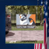 Cats For Trump Vance Yard Sign, Trump Vance Yard Sign