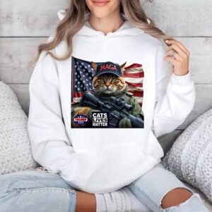 Cats Lives Matter Maga Trump 2024 Shirt