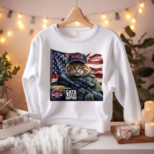 Cats Lives Matter Maga Trump 2024 Shirt