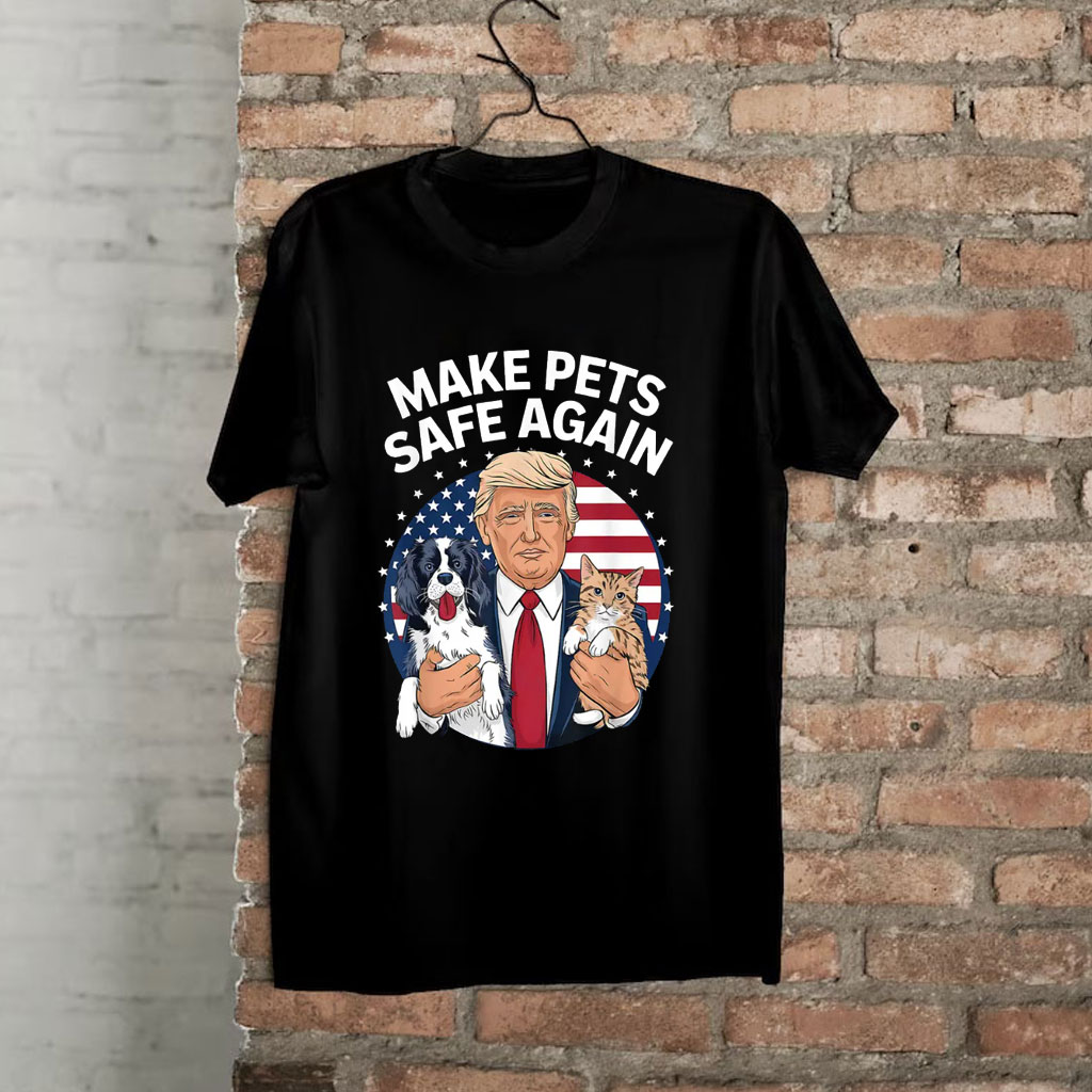 Cats and Dogs 2024 Debate Make Pets Safe Again Shirt