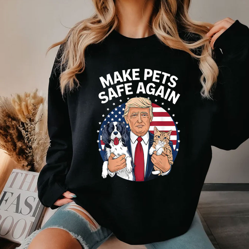Cats and Dogs 2024 Debate Make Pets Safe Again Shirt