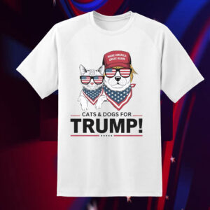 Cats and Dogs for Trump Shirt