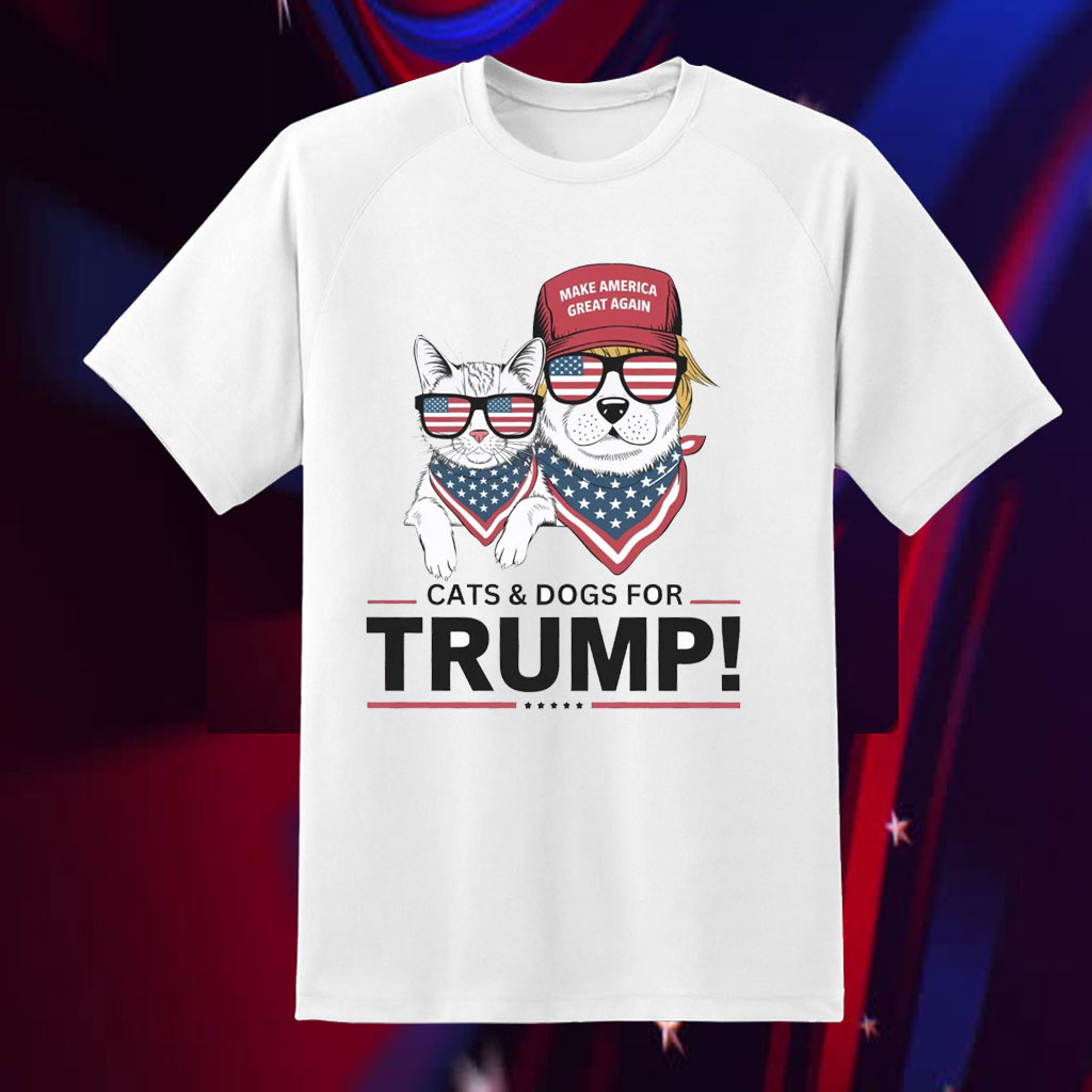 Cats and Dogs for Trump Shirt