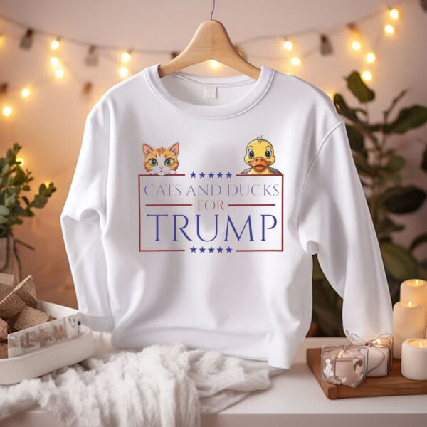 Cats and Ducks for Trump Shirt