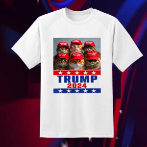 Cats for Trump 2024 Shirt, Make Pets Safe Again Shirt