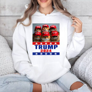 Cats for Trump 2024 Shirt, Make Pets Safe Again Shirt