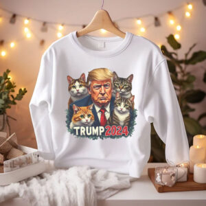 Cats for Trump, Republican Cat Lover Shirt