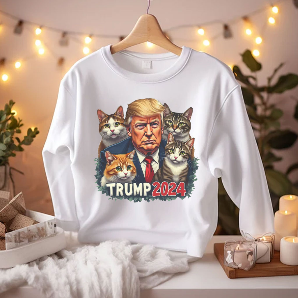 Cats for Trump, Republican Cat Lover Shirt