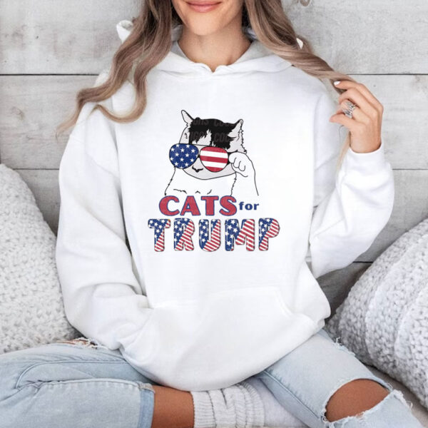 Cats for Trump Shirt, Funny Cat Trump 2024 Shirt