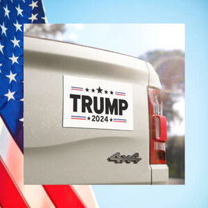 Donald Trump 2024 , Take America Back, Trump For President Car Magnet