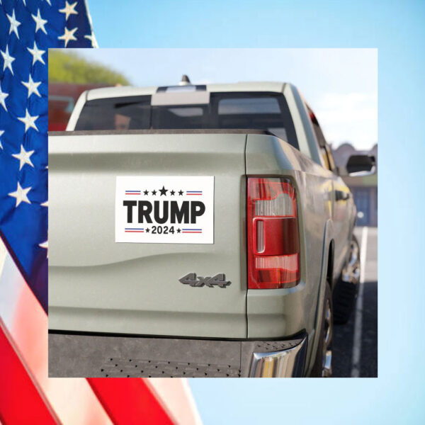 Donald Trump 2024 , Take America Back, Trump For President Car Magnet