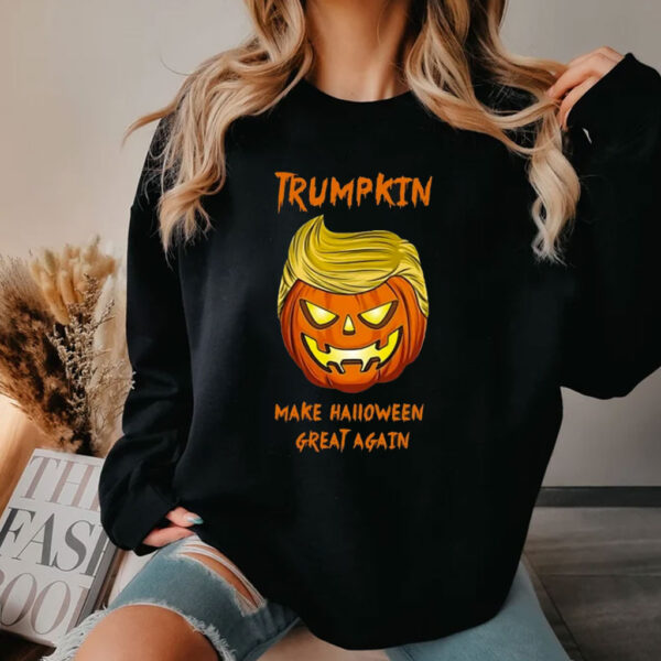 Halloween Trumpkin Shirt, President Donald Trump 2024 Shirt