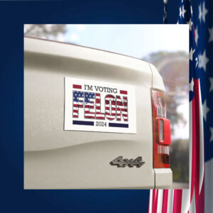 I am Voting Felon Car Magnets - Pro Trump 2024