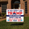 If you Don't Like, Trump Vance 2024 Yard Sign