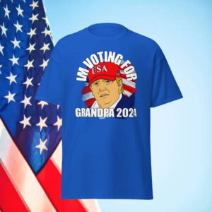 I'm voting for grandpa 2024 Unisex Shirt
