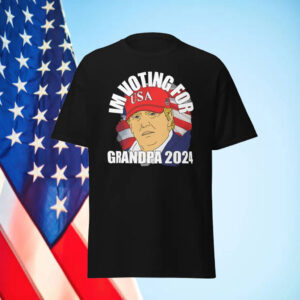 I'm voting for grandpa 2024 Unisex Shirt