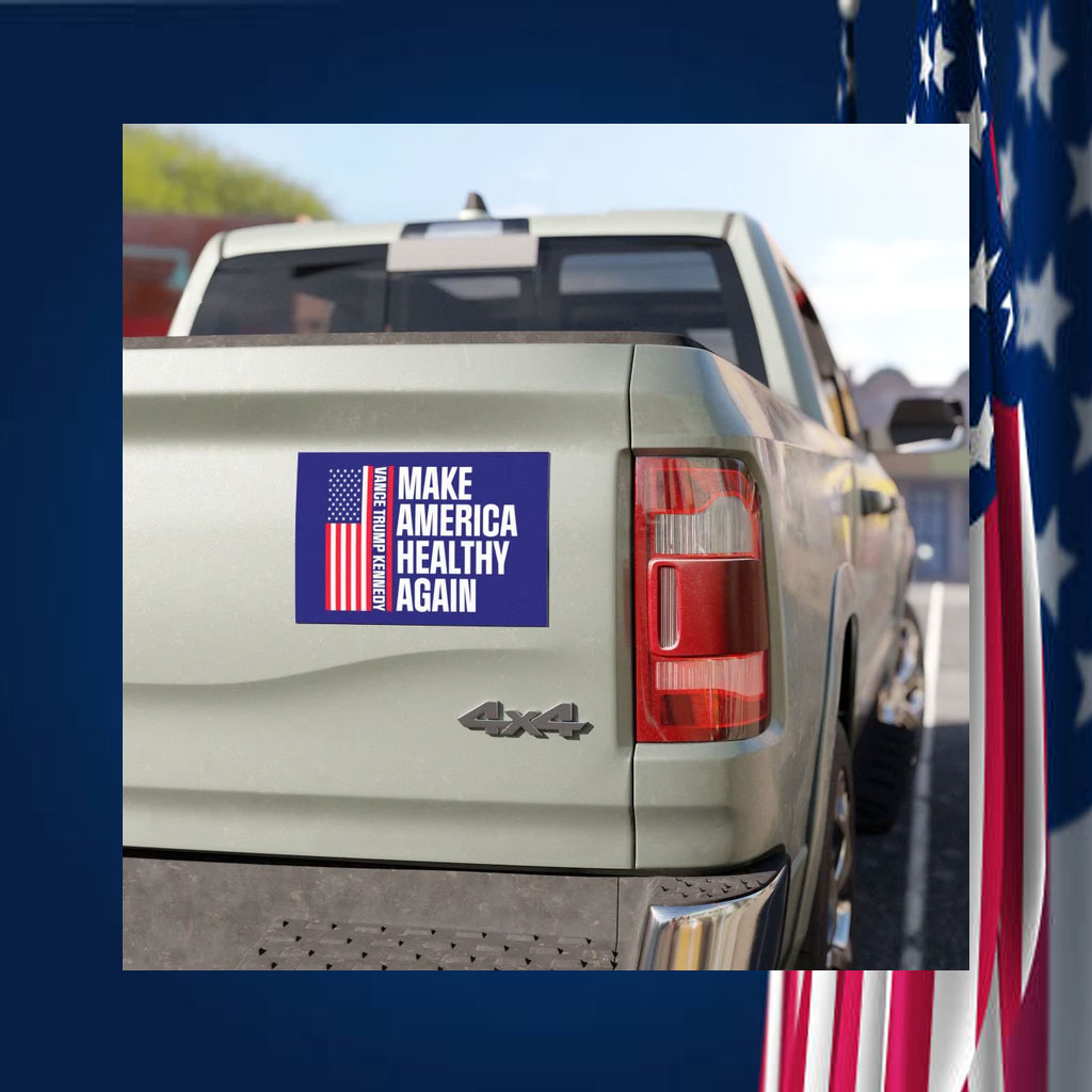 MAHA Make America Healthy Again Car Magnet, Trump Vance Kennedy Magnet