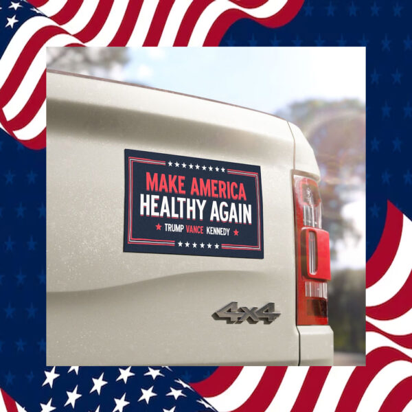 Make America Healthy Again Magnetic MAHA Bumper Sticker