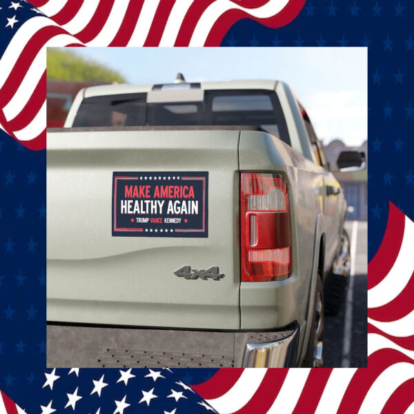 Make America Healthy Again Magnetic MAHA Bumper Sticker