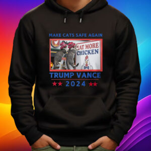 Make Cats Safe Again, Trump Vance 2024 Shirt