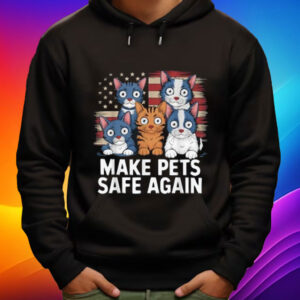 Make Pets Safe Again Debate Trump Harris Eating the Dogs Cat Shirt