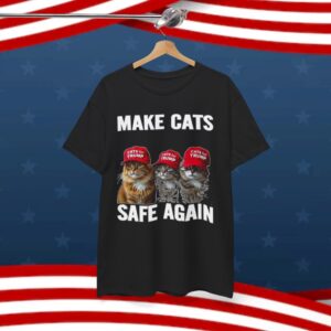 Official Cats for Trump Make cats safe again America Shirt