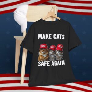 Official Cats for Trump Make cats safe again America Shirt