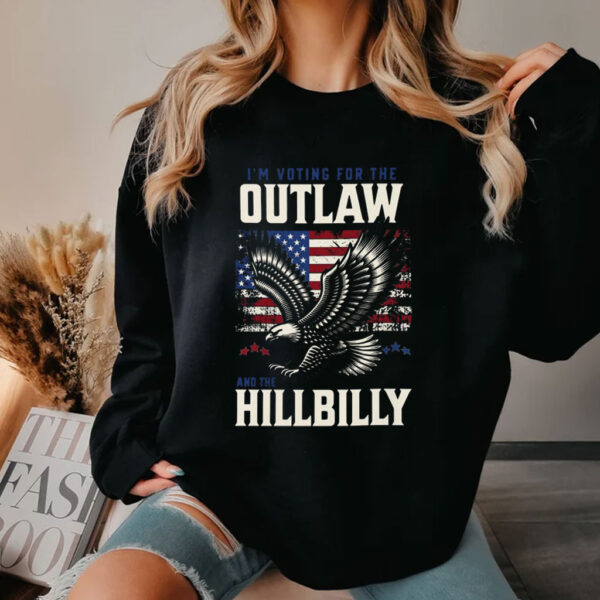 Outlaw and Hillbilly Election 2024 Shirt, Trump Vance Shirt