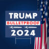 Political Yard Sign, Trump For President, Patriotic Yard Sign