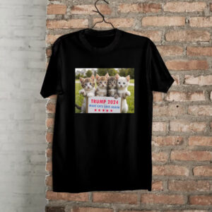 Save Our Cat Vote For Trump 2024 Make Cats Save Again Shirt