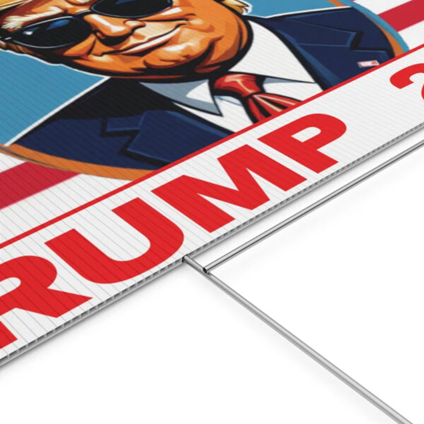 Trump 2024 Campaign Sign, Political Yard Sign