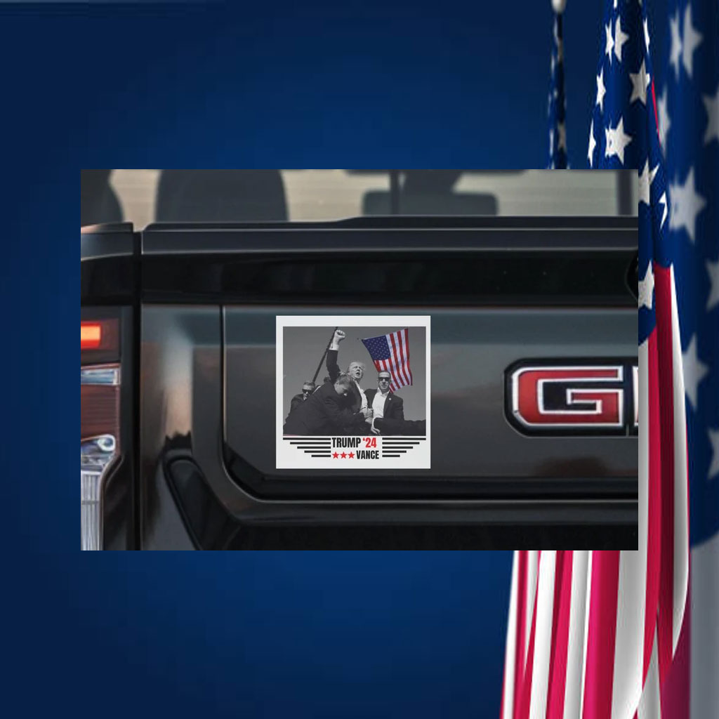Trump 2024 Car Magnet - Trump Vance 2024 Car Magnet