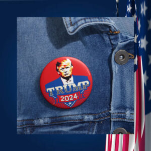 Trump 2024 Election Pin - MAGA Supporter Lapel Pin