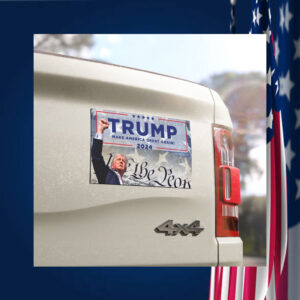 Trump 2024 MAGA Car Magnet