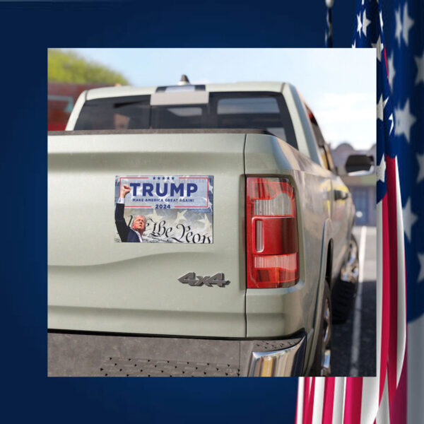 Trump 2024 MAGA Car Magnet