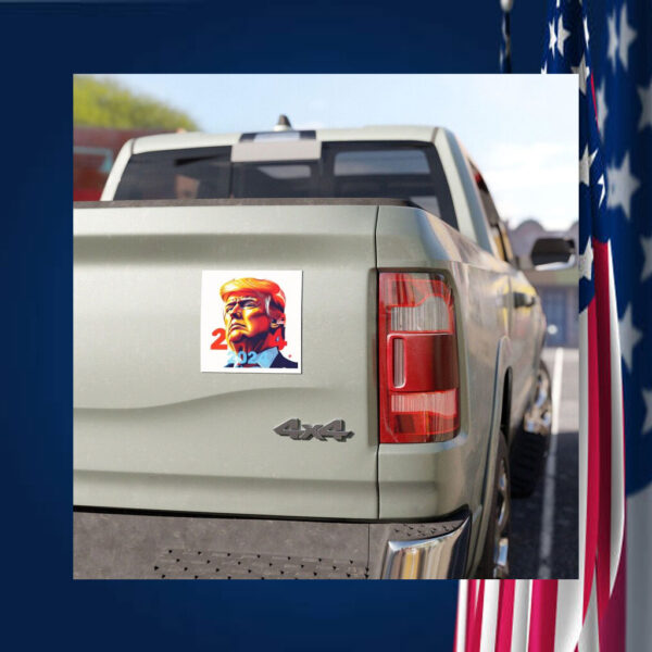 Trump 2024 sticker, Donald Trump gift